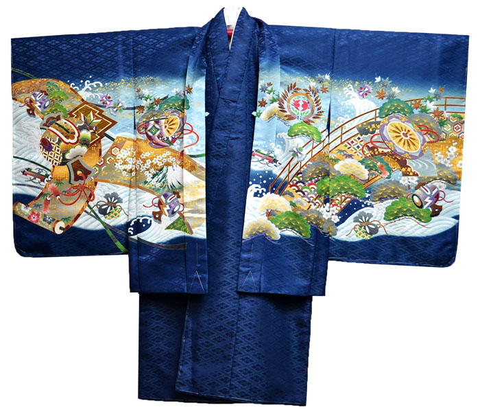 楽天市場】七五三 753 着物 男の子 袴 セット 3歳羽織袴 フルセット 鷹