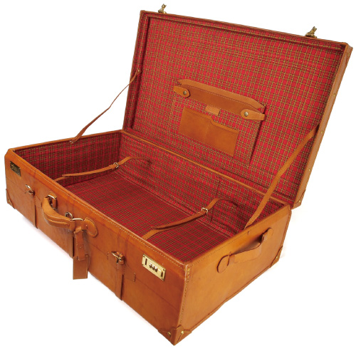 楽天市場】【月間優良ショップ】本革 牛革 ヌメ革 トランクケース 本体