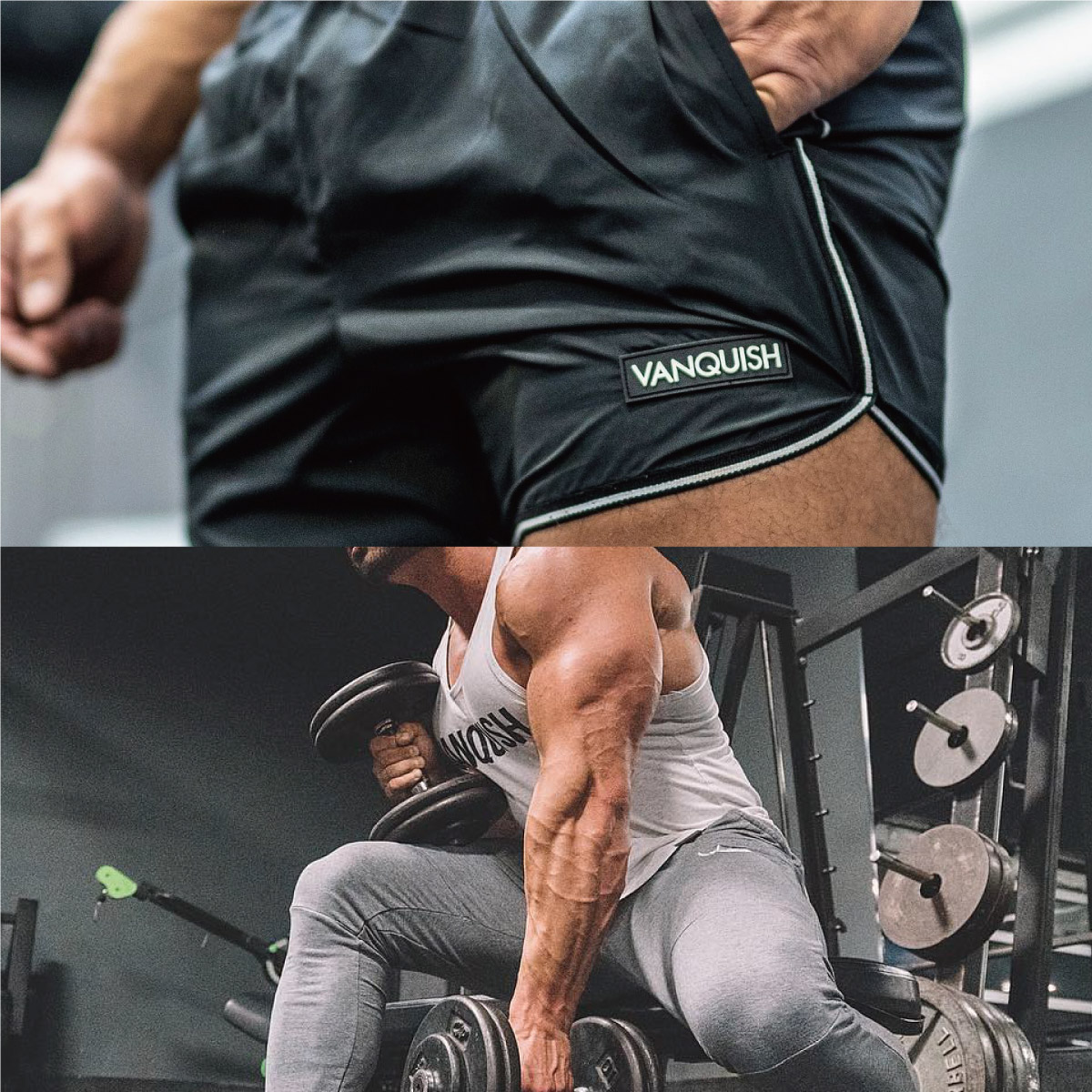 楽天市場】ヴァンキッシュ サーフパンツ VANQUISH FITNES VQ Blue