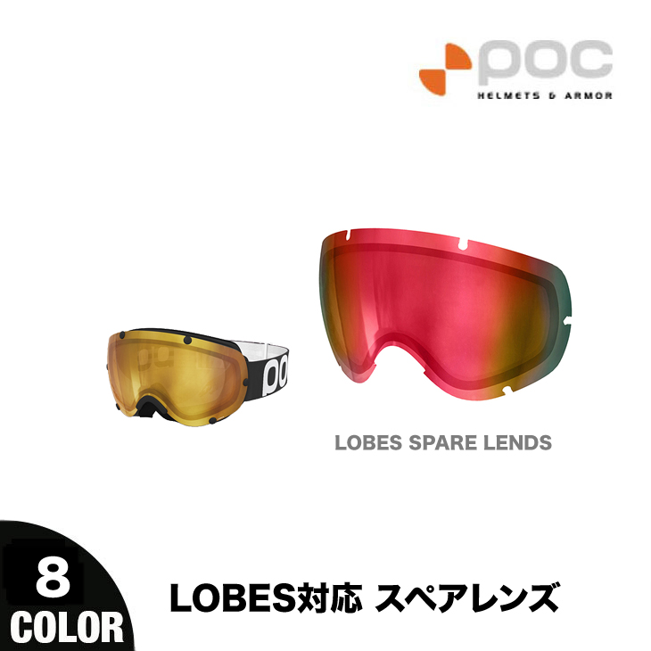 楽天市場】POC ポック スペアレンズ ゴーグル LOBES LENS ロブス 交換