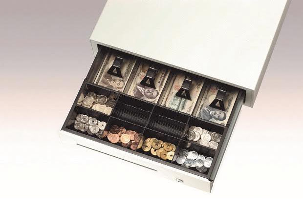 楽天市場】TWD-N26-W モジュラーキャッシュドロア ホワイト(4札/8硬貨