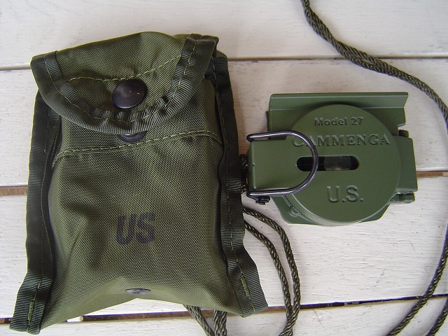 CAMMENGA（カメンガ）夜間蓄光式軍用レンザティックコンパスNo．27