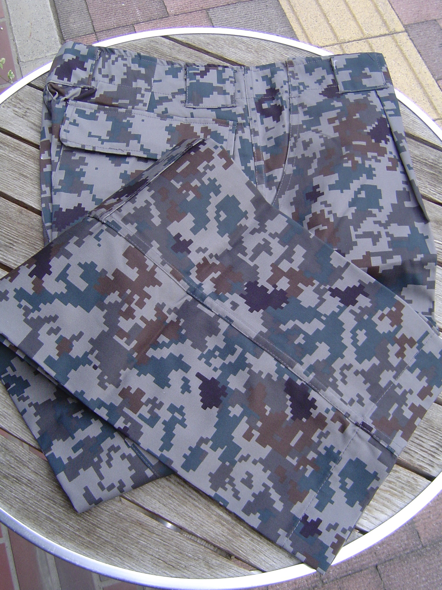 航空自衛隊新型デジタル迷彩作業服（TCテトロン65×綿35