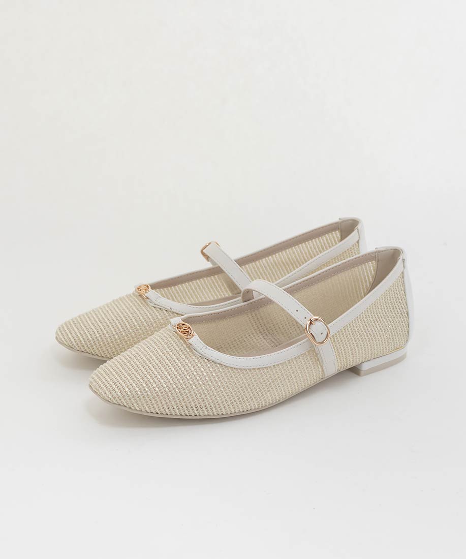 メッシュメリージェーンフラットパンプスRANDA公式サイト