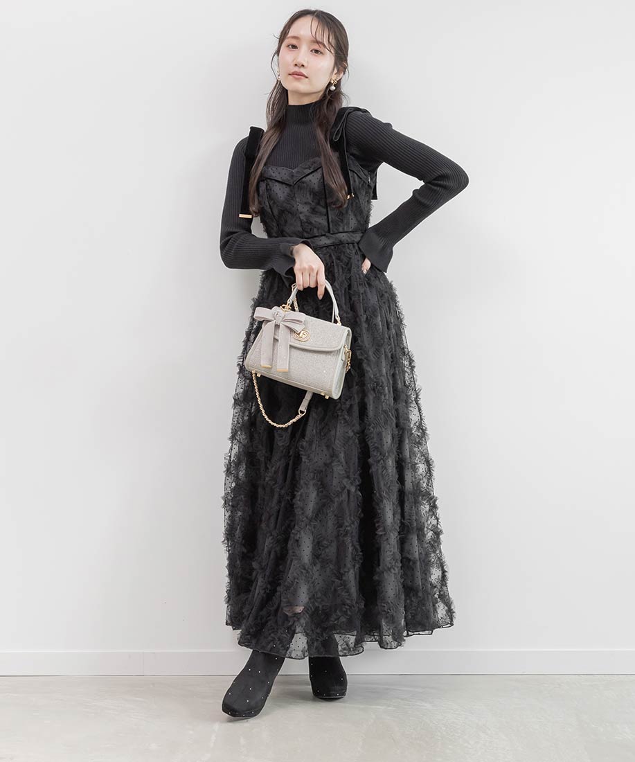 ドットチュールデザインワンピースRANDA公式サイト