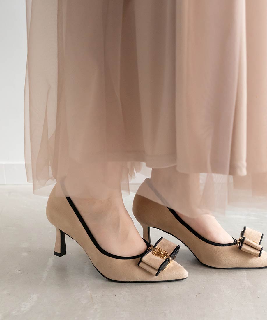 走れる美脚パンプス】リボンモチーフフィットパンプスRANDA公式サイト