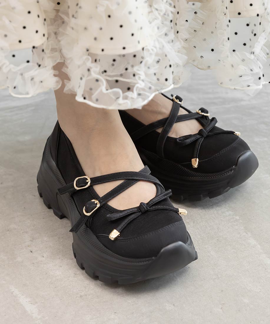 SALE】ボリュームソールトゥシューズライクスニーカーRANDA公式サイト