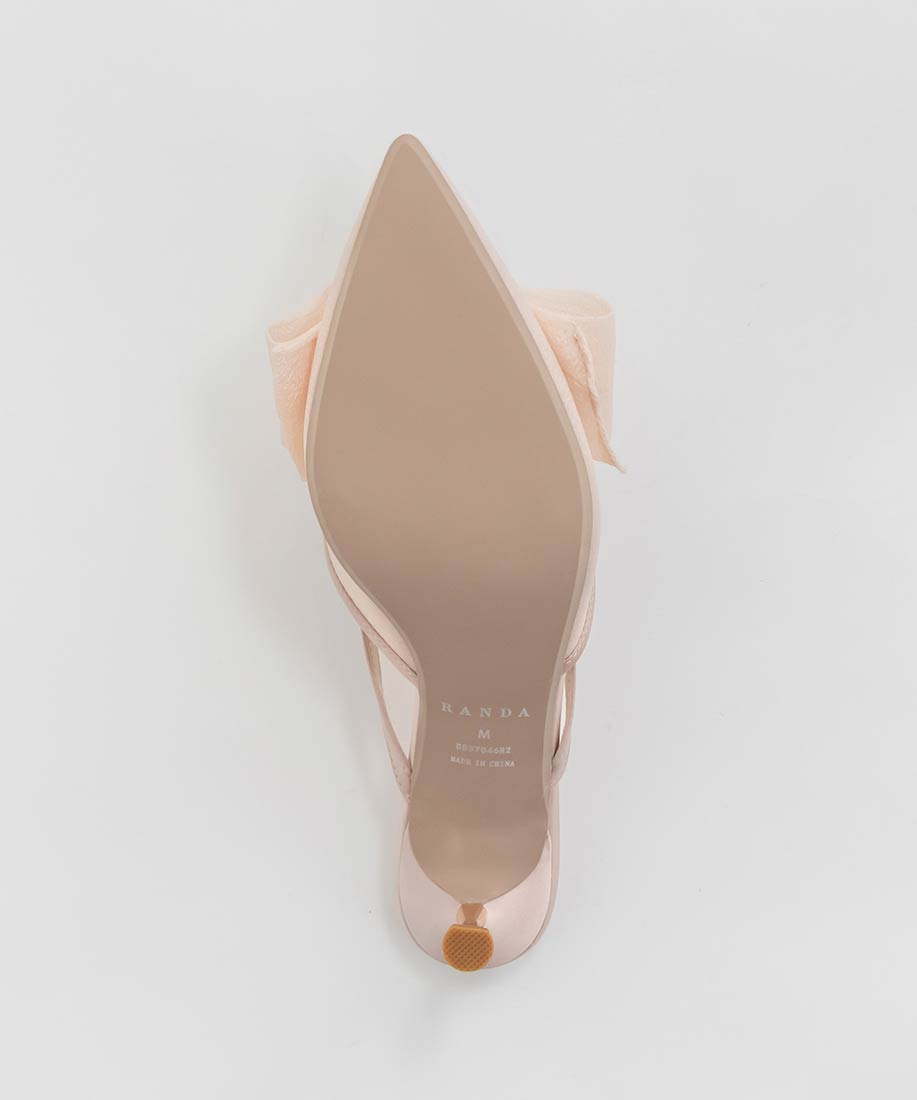 シアーリボンミュールパンプスRANDA公式サイト