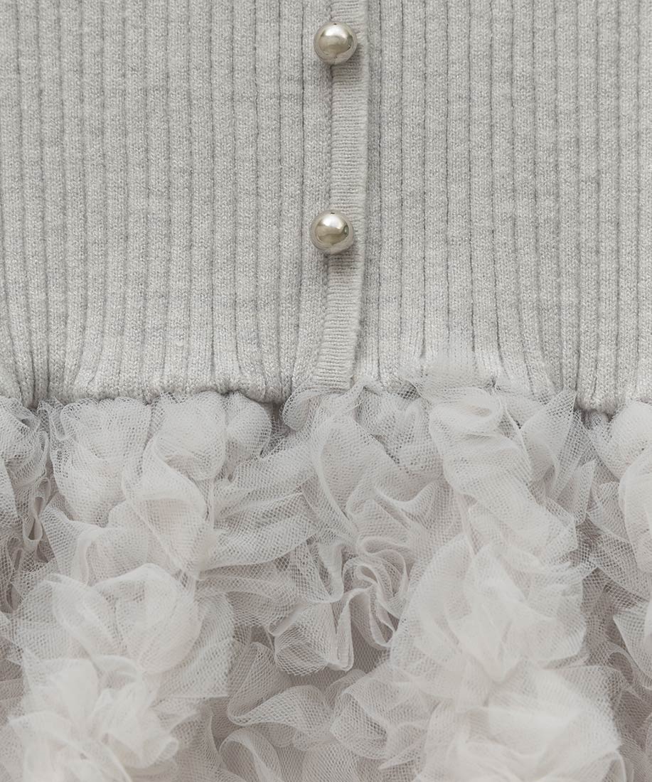 デザインチュールペプラムリブニットRANDA公式サイト