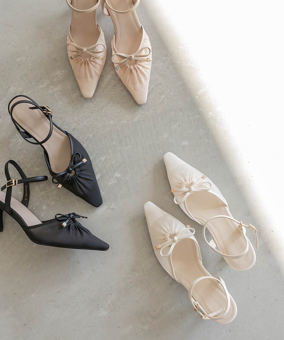 シアーリボンパンプスRANDA公式サイト