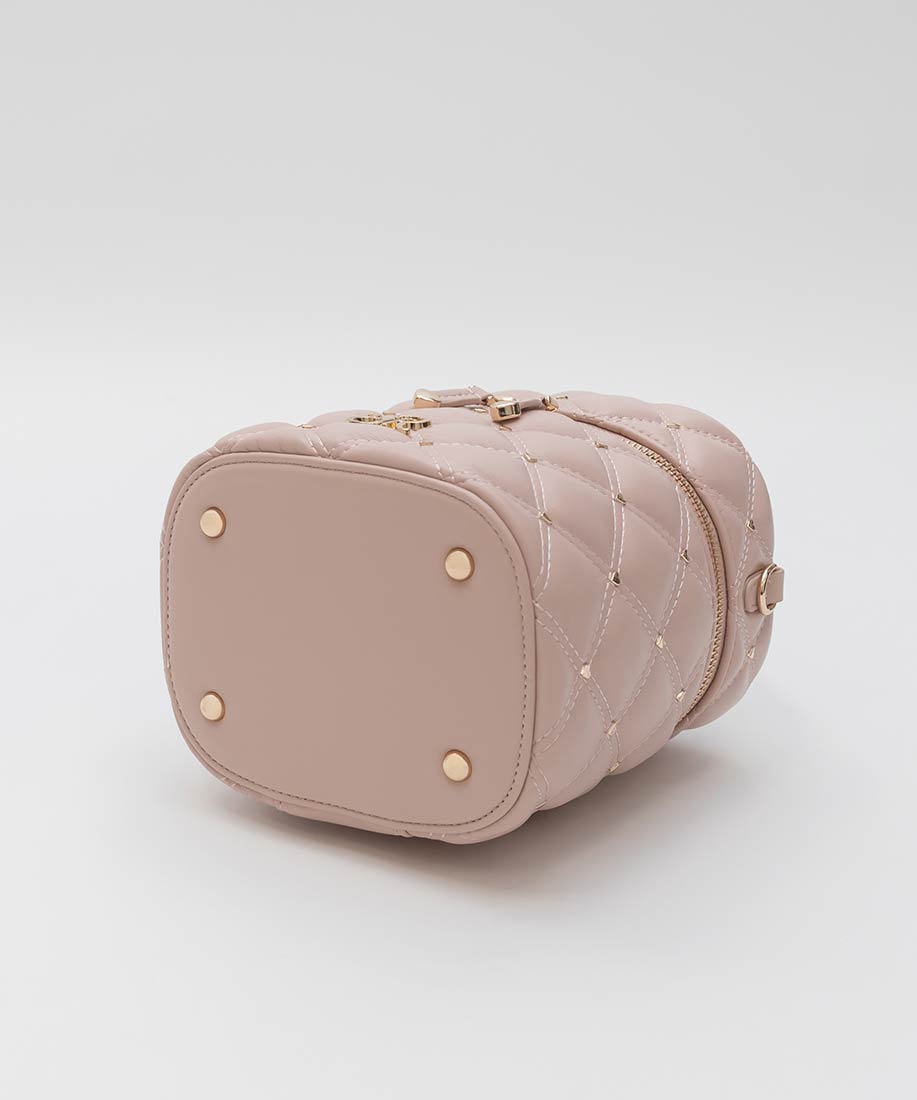 SALE】【HEART COLLECTION】ハートスタッズ2WAYキルティングバニティ