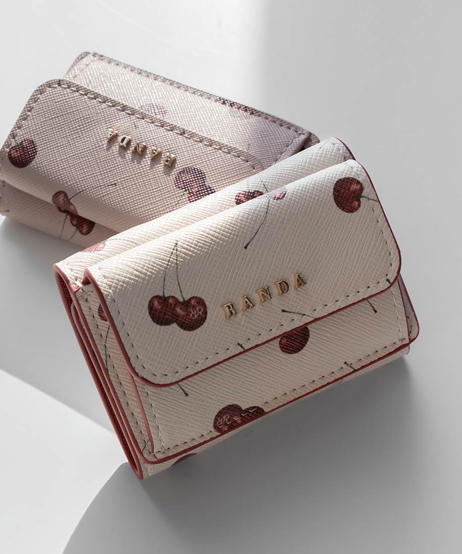 チェリープリントミニウォレットRANDA公式サイト