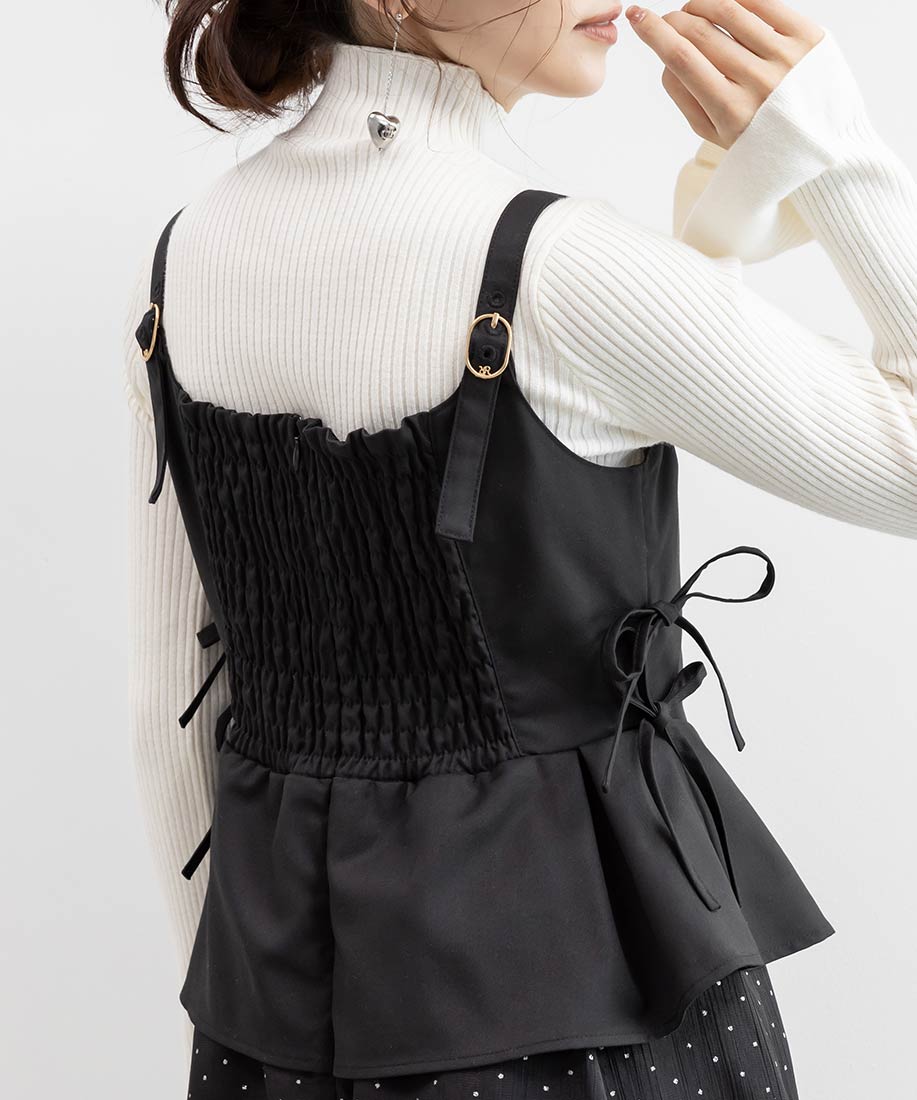 SALE】ペプラムリボンワンピースRANDA公式サイト