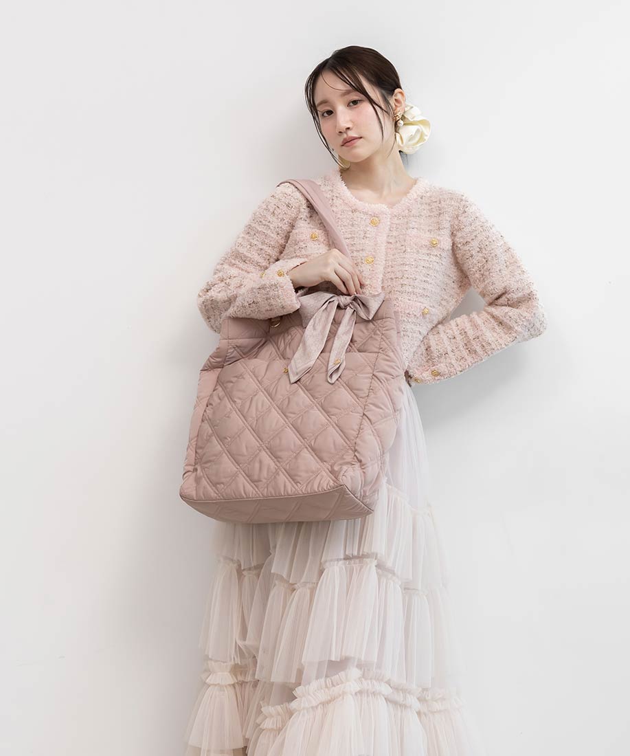 A4対応】2WAY リボンキルティングトートバッグRANDA公式サイト