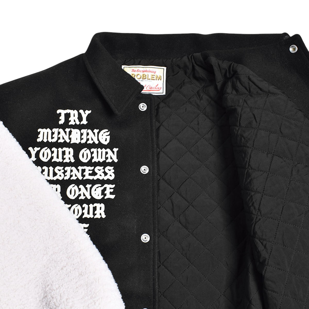 SAINT Mxxxxxx]CP_VARSITY JKT/LMA/BLACK(SM-YS1-0000-C08) – R&Co.