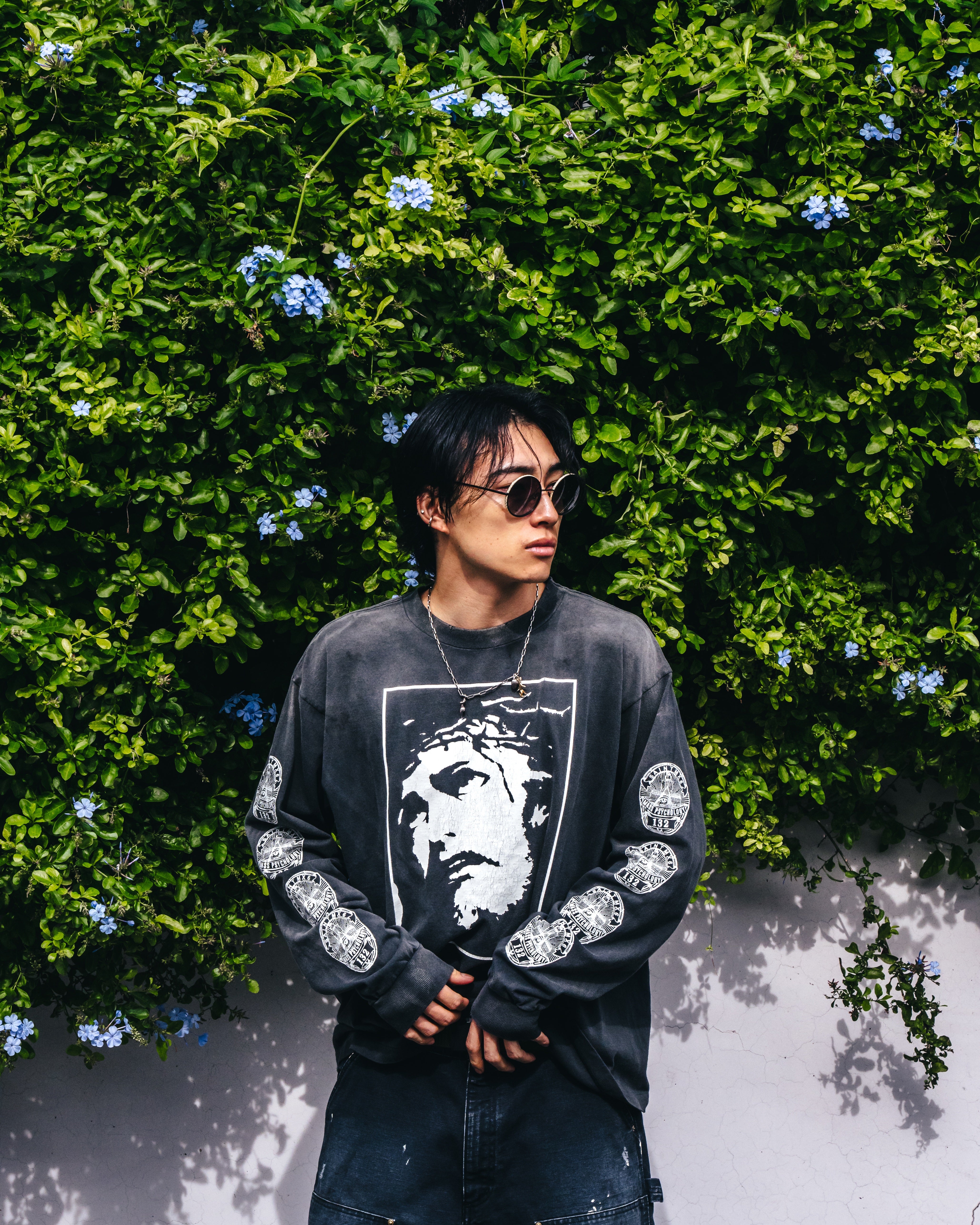 SAINT Mxxxxxx]LS TEE/LOVE SAINT/BLACK(SM-HR8-0000-033) – R&Co.