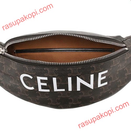 セリーヌ ウエストバッグ ボディバッグ ロゴ トリオンフ ブラック