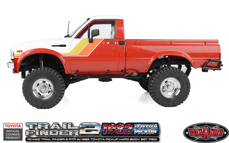 RC4WD Trail Finder 2 RTR w/1982 Toyota Pickup Hard Body Set