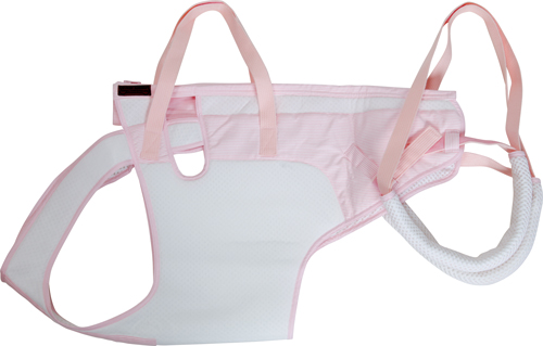 後脚付］着たままねんねのハニカムつなぎ（犬の介護用品）