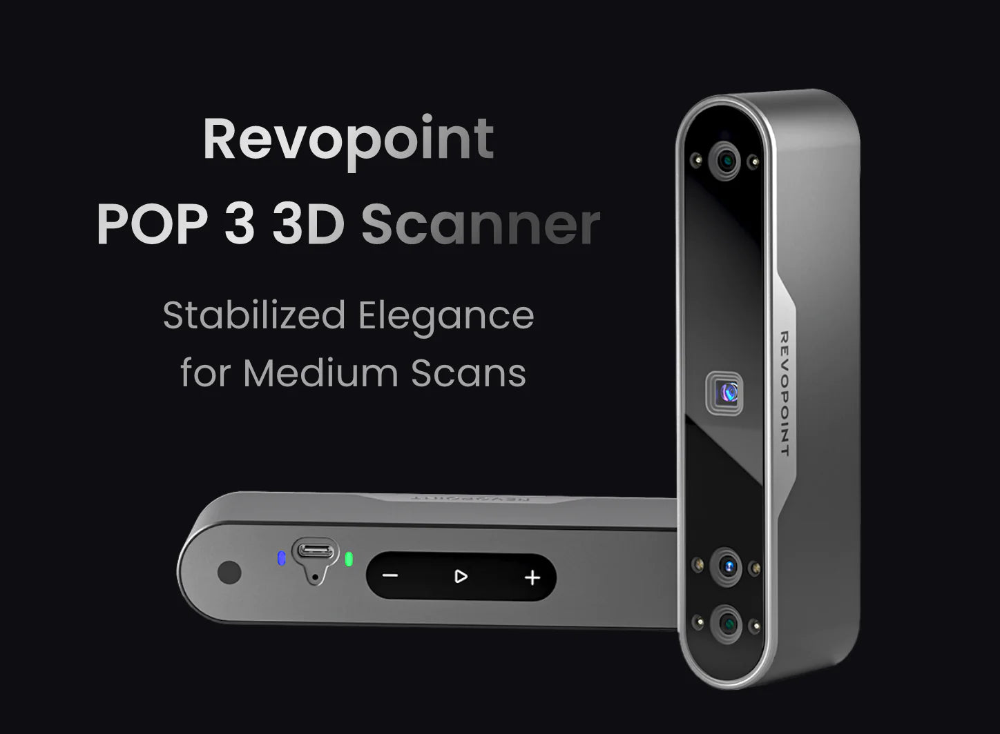 Revopoint POP 3 - Medium Objects and Portable 3D Scanner