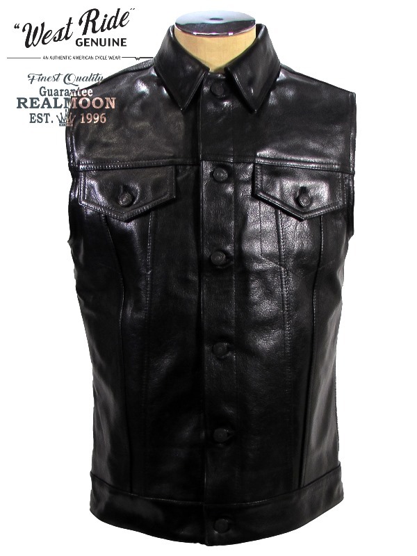MR1005 ウエストライド WEST RIDE DEAN VEST REAL MOON｜アメカジ