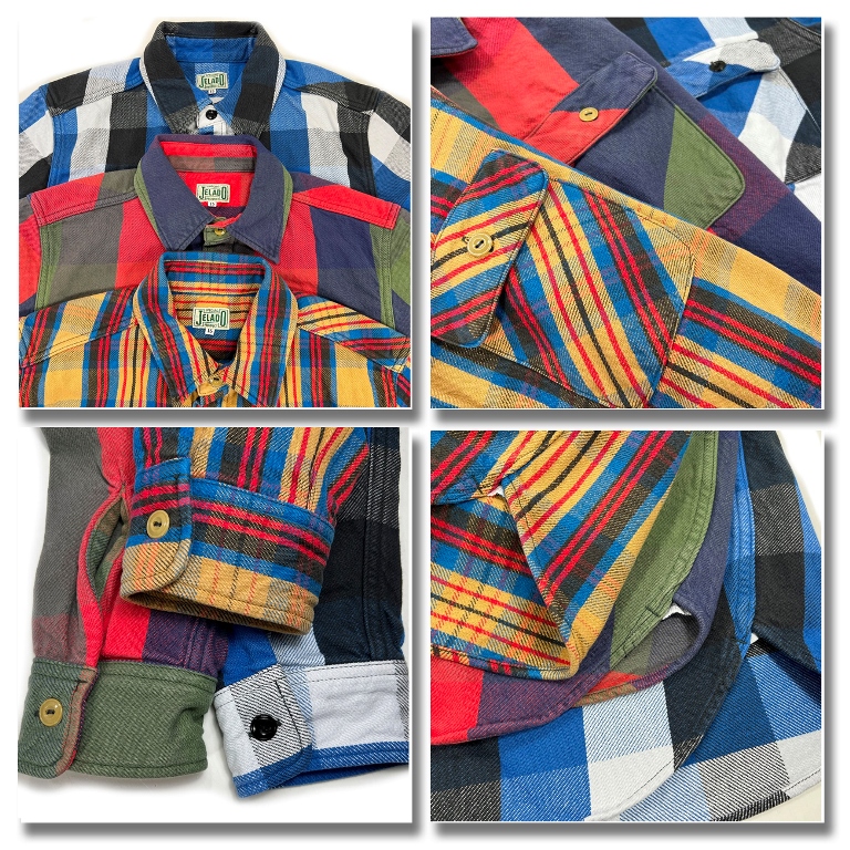 JELADO ネルシャツ No.JP82125 