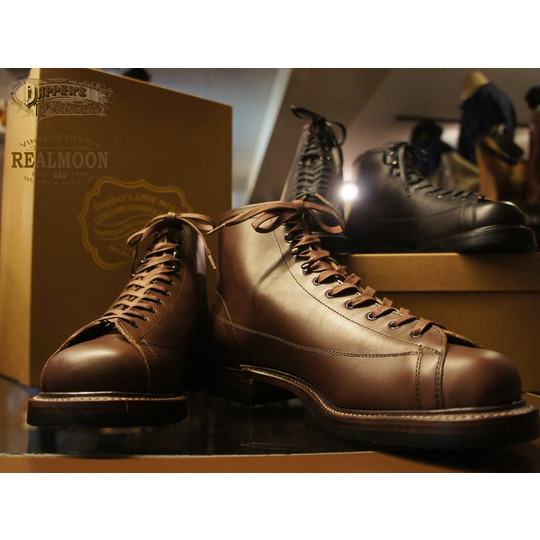 No.1152 DAPPER'S Classical Lineman Boots LOT1152 REAL MOON