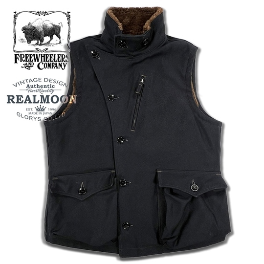 FREEWHEELERS ベスト No.2431003 プレーン 