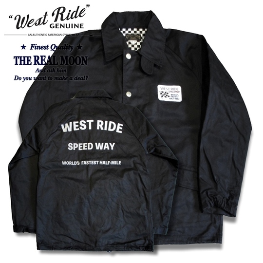 MB1804-1 ウエストライド WEST RIDE SEPPDWAY COACH JACKET REAL MOON