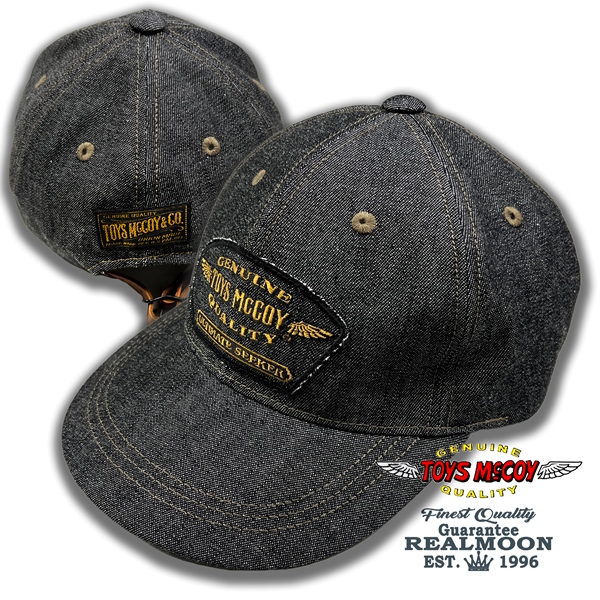 TOYS McCOY ブラックデニムキャップ No.TMA2404 