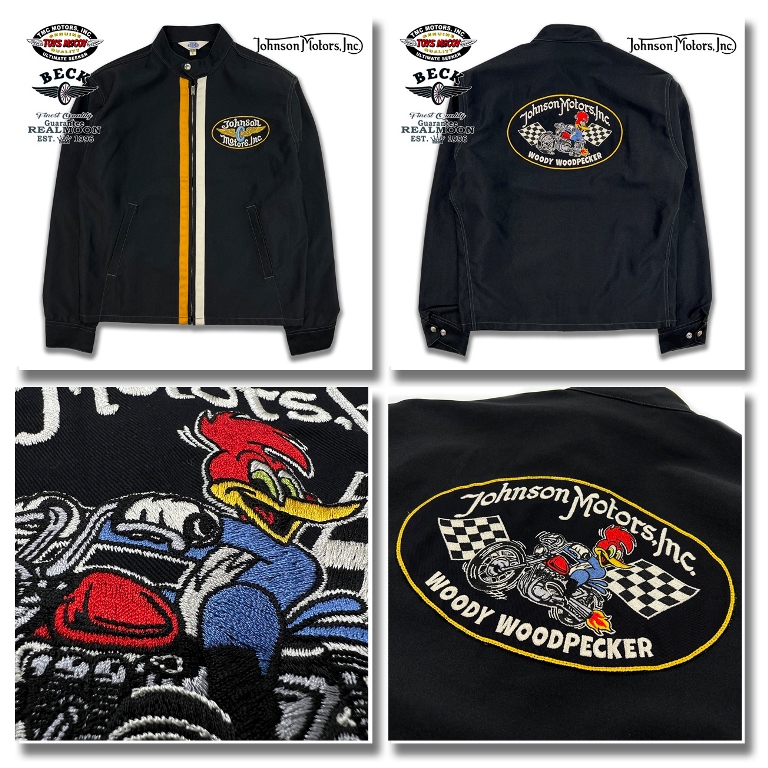 TOYS McCOY ベック・レーシングジャケット No.TMJ2402 ジョンソン