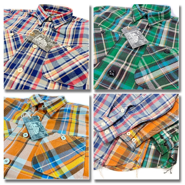 COLIMBO ネルシャツ No.ZY0311 