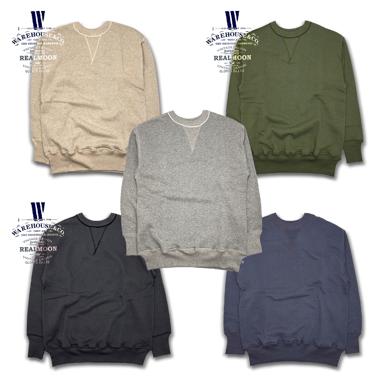 WAREHOUSE スウェットシャツ No.WHC-401-C4 無地 