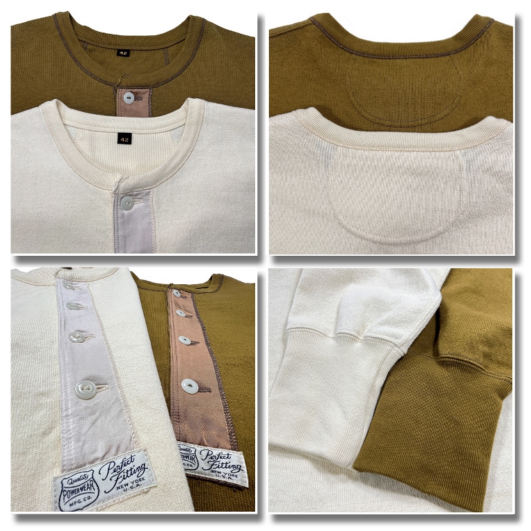 FREEWHEELERS L/SヘンリーネックTee No.2435001 