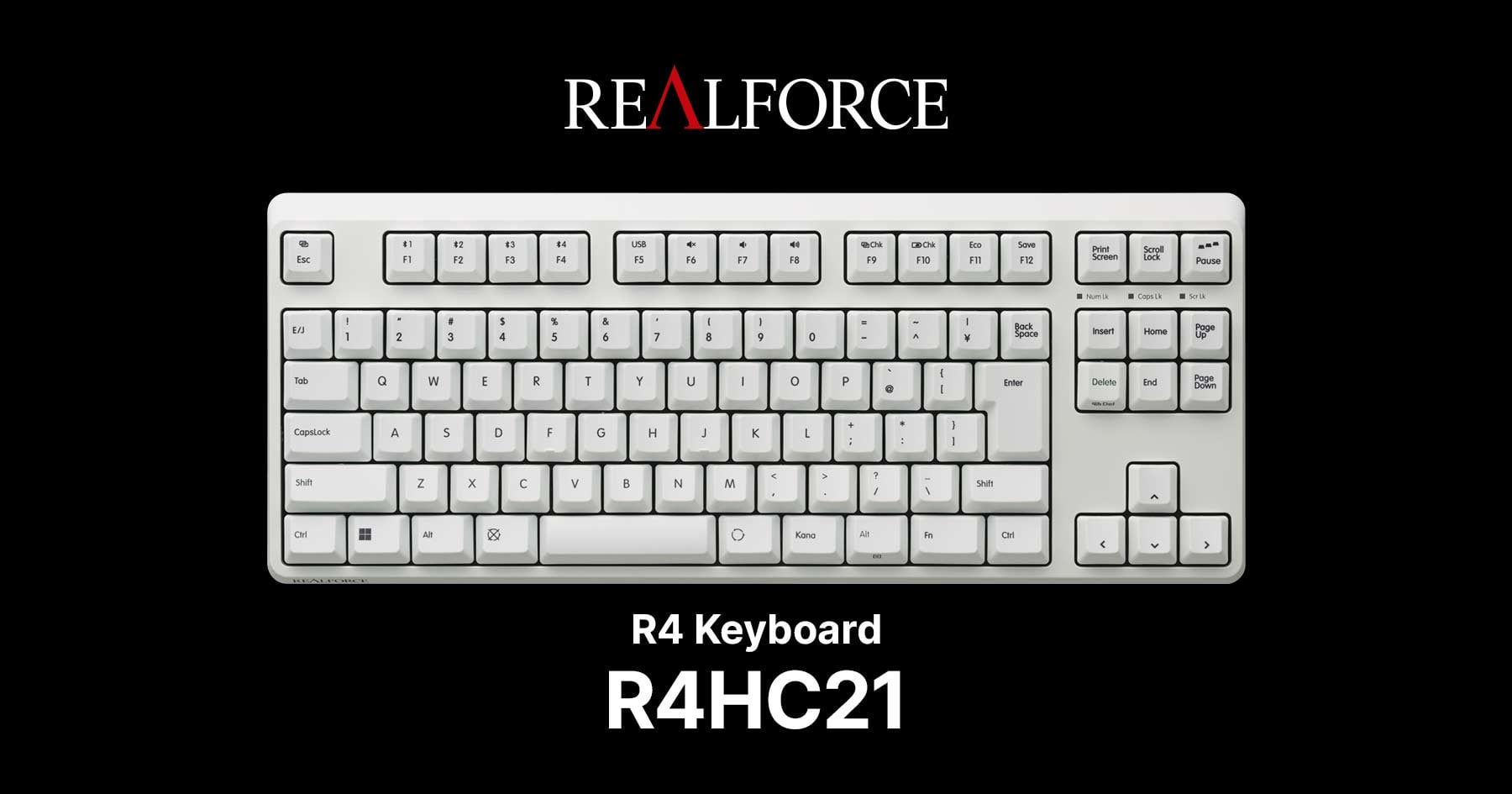 製品 : REALFORCE / R4HC21 | REALFORCE | 日本製プレミアムキーボード