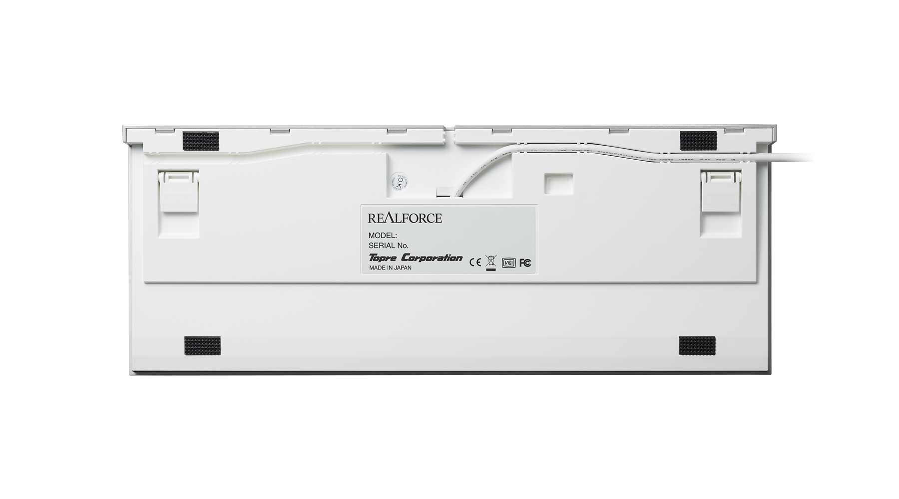 製品 : REALFORCE TKL SA for Mac / R2TLSA-US3M-WH | REALFORCE