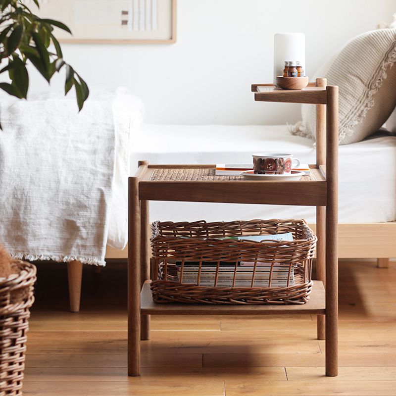 ナイトテーブル RattanMix／BR ｜家具・インテリア通販 Re:CENO(リセノ)