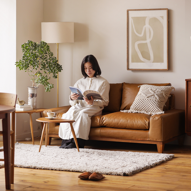 2人掛けソファー folk Jr. ｜家具・インテリア通販 Re:CENO(リセノ)