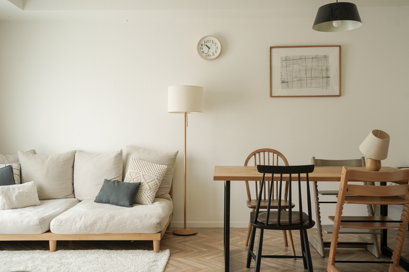 わたしの愛用品-たった1つでリビングの雰囲気を変えてくれたフロア