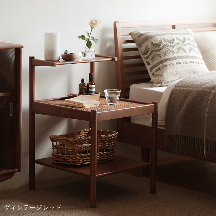 ナイトテーブル RattanMix／RD ｜家具・インテリア通販 Re:CENO(リセノ)