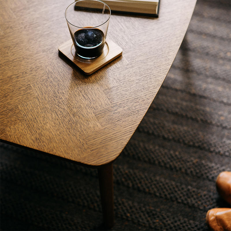 折りたたみこたつテーブル LUKE ヘリンボーン 長方形 幅90cmタイプ