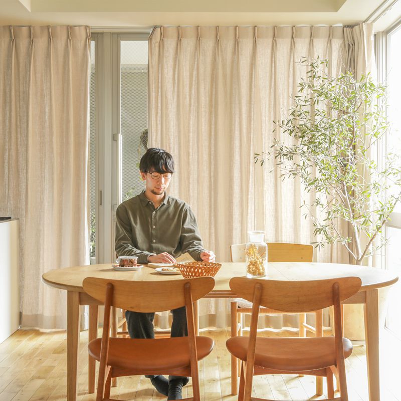 ドレープ-リネンカーテン Mar ｜家具・インテリア通販 Re:CENO(リセノ)