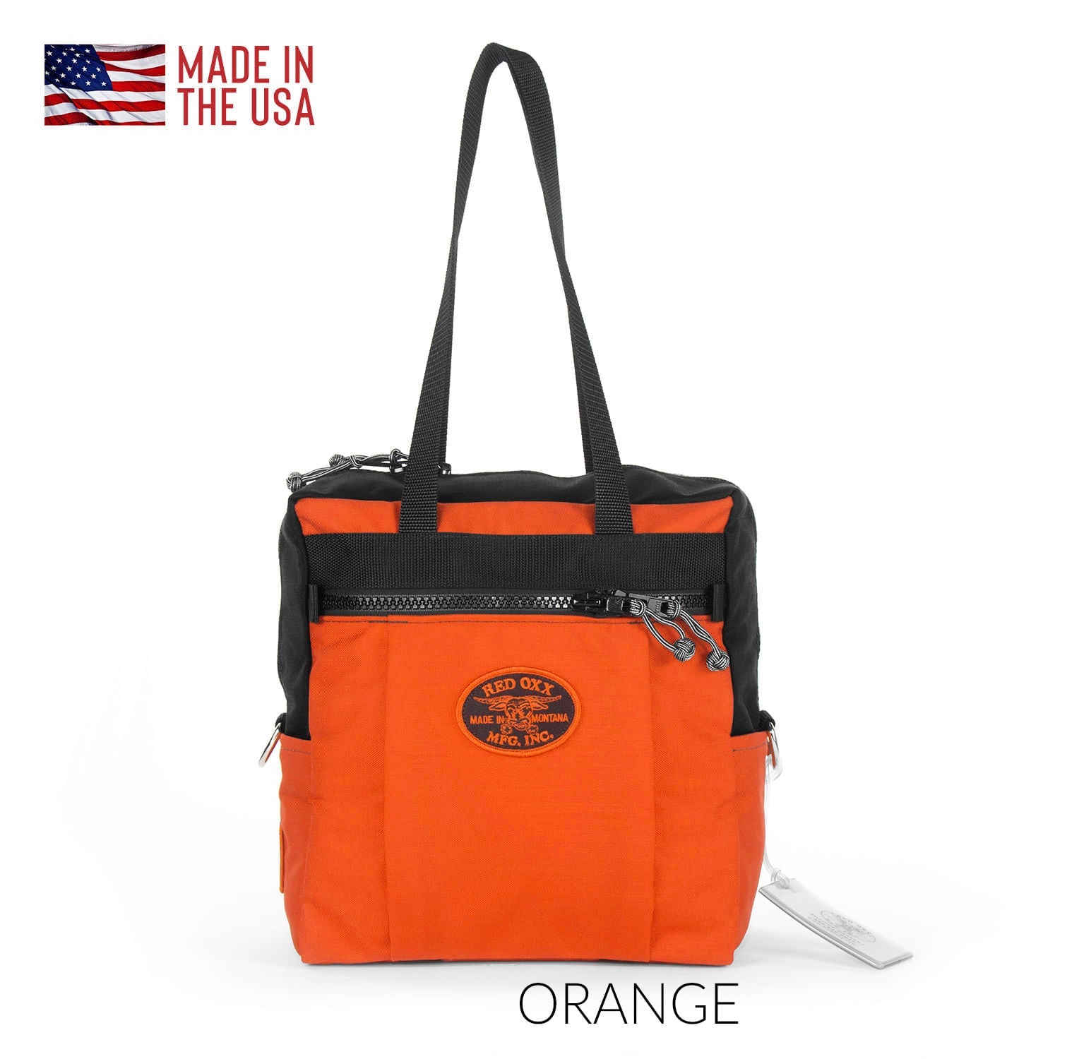 Heavy-Duty Everyday Carry (EDC) Nylon Tote Bag + Zipper + Pockets