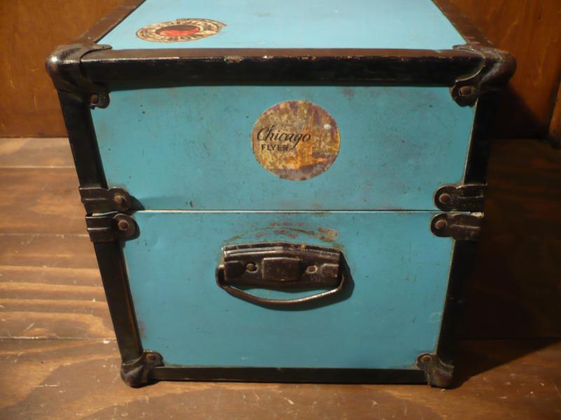 アンティークトランクケース 旅行カバン スーツケース 人形ケース