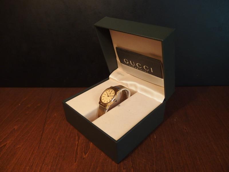 ビンテージGUCCI時計ケース、ヴィンテージグッチディスプレイケース