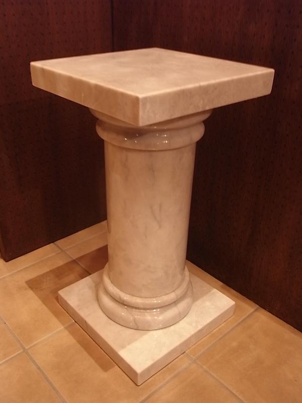 1970年代イタリア製大理石テーブル、中目黒実店舗あり、大理石花台