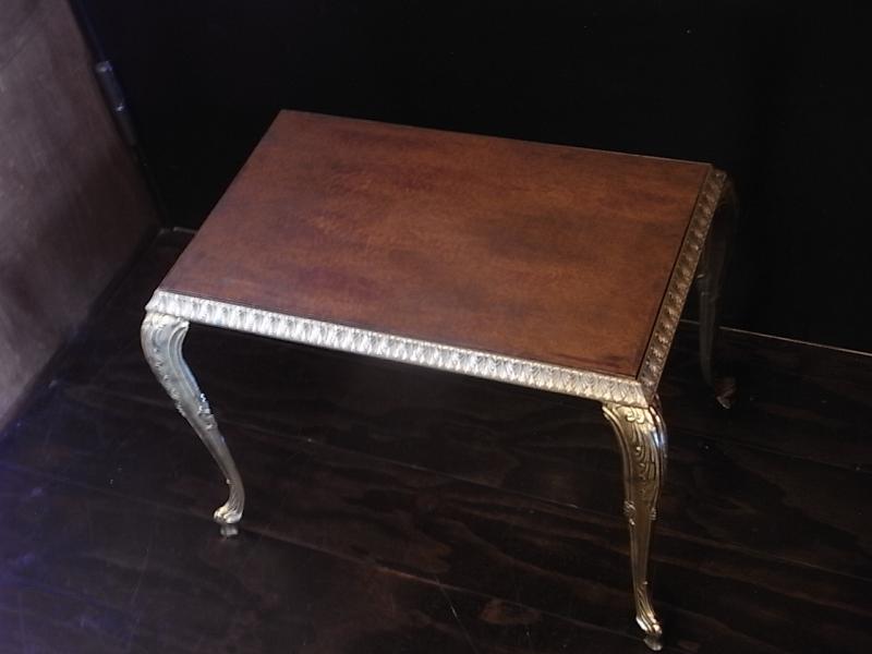 イタリア製真鍮猫足テーブル ブラス猫脚サイドテーブル LCM 6946