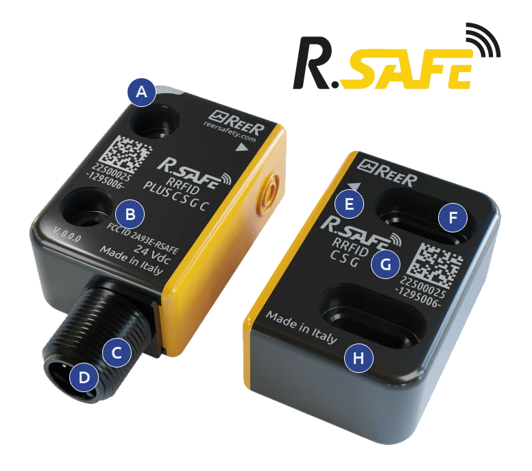 R-Safe RFID Safety Switches - Tamper-Proof, PL e/SIL 3, IP69K | ReeR