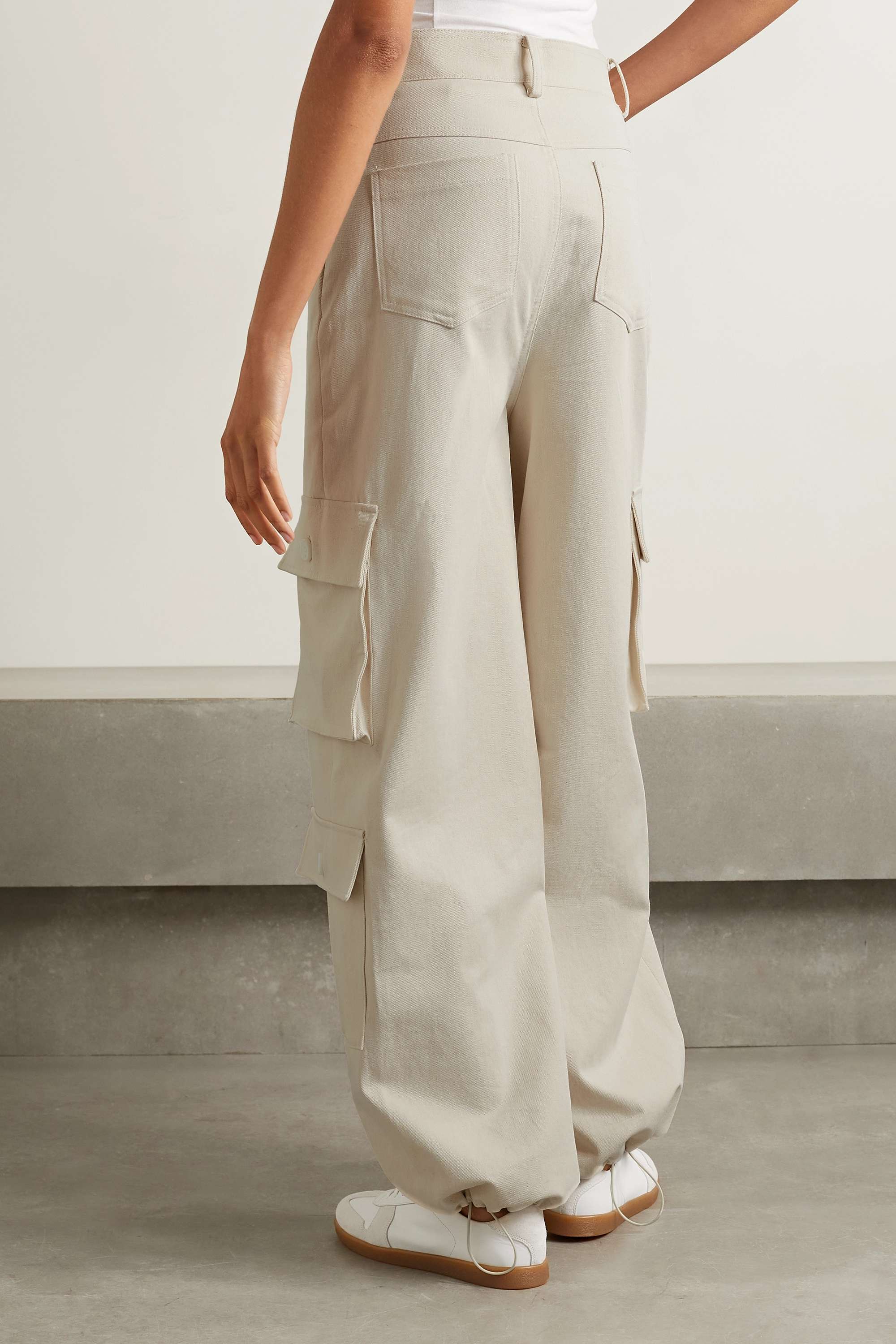 Frankie Shop + Hailey cotton-twill cargo pants