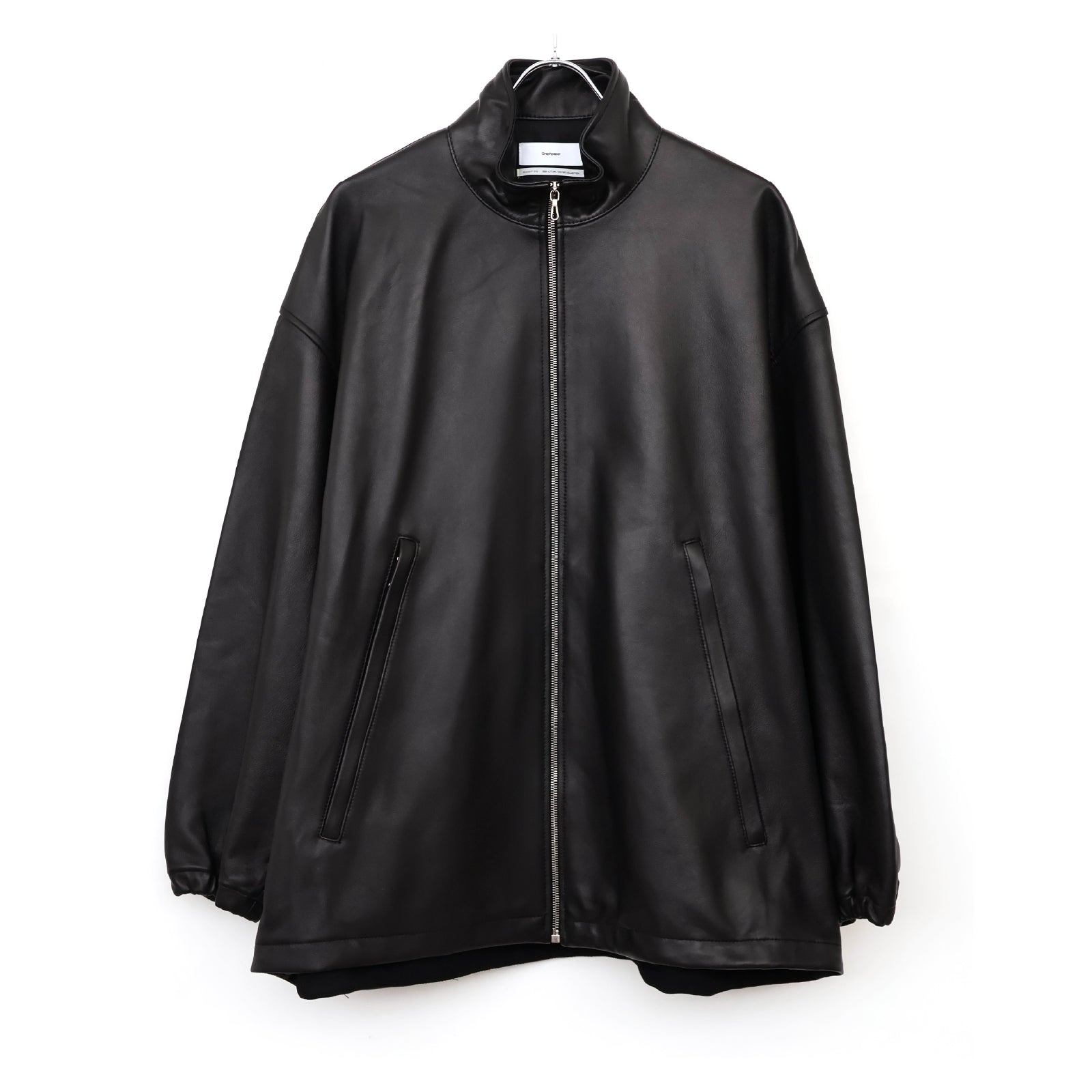 Sheep Leather Track Blouson | ref. / Web Store
